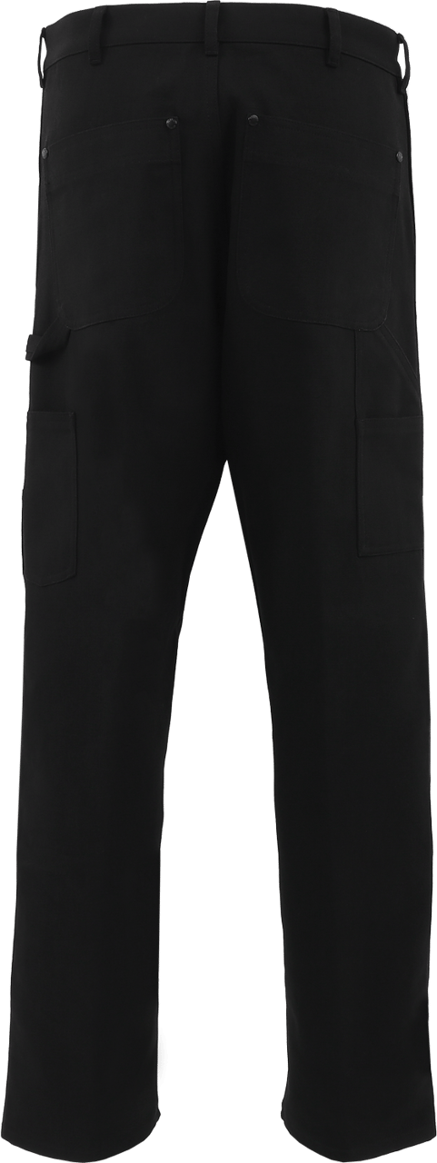 Moncler Heren Logo Embroidered Track Zwart Zwart
