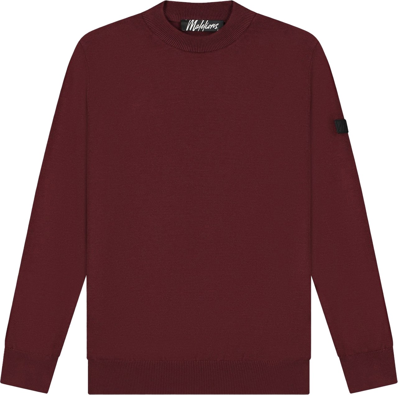 Malelions Malelions Men Knitted Crewneck Rood