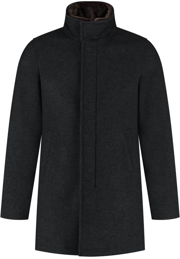 Herno Men`s Woven Coat Grijs