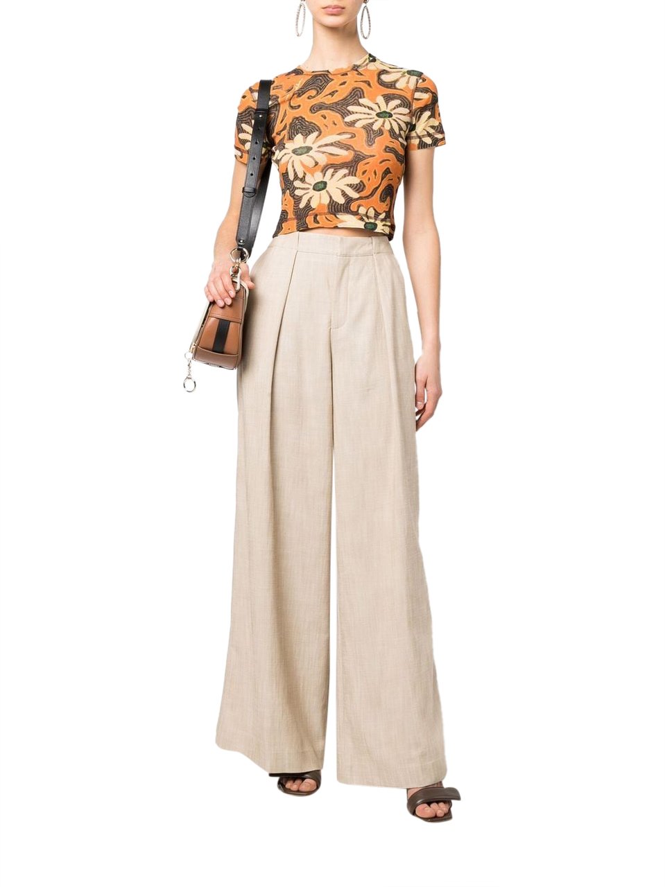 Closed Trousers Beige Beige