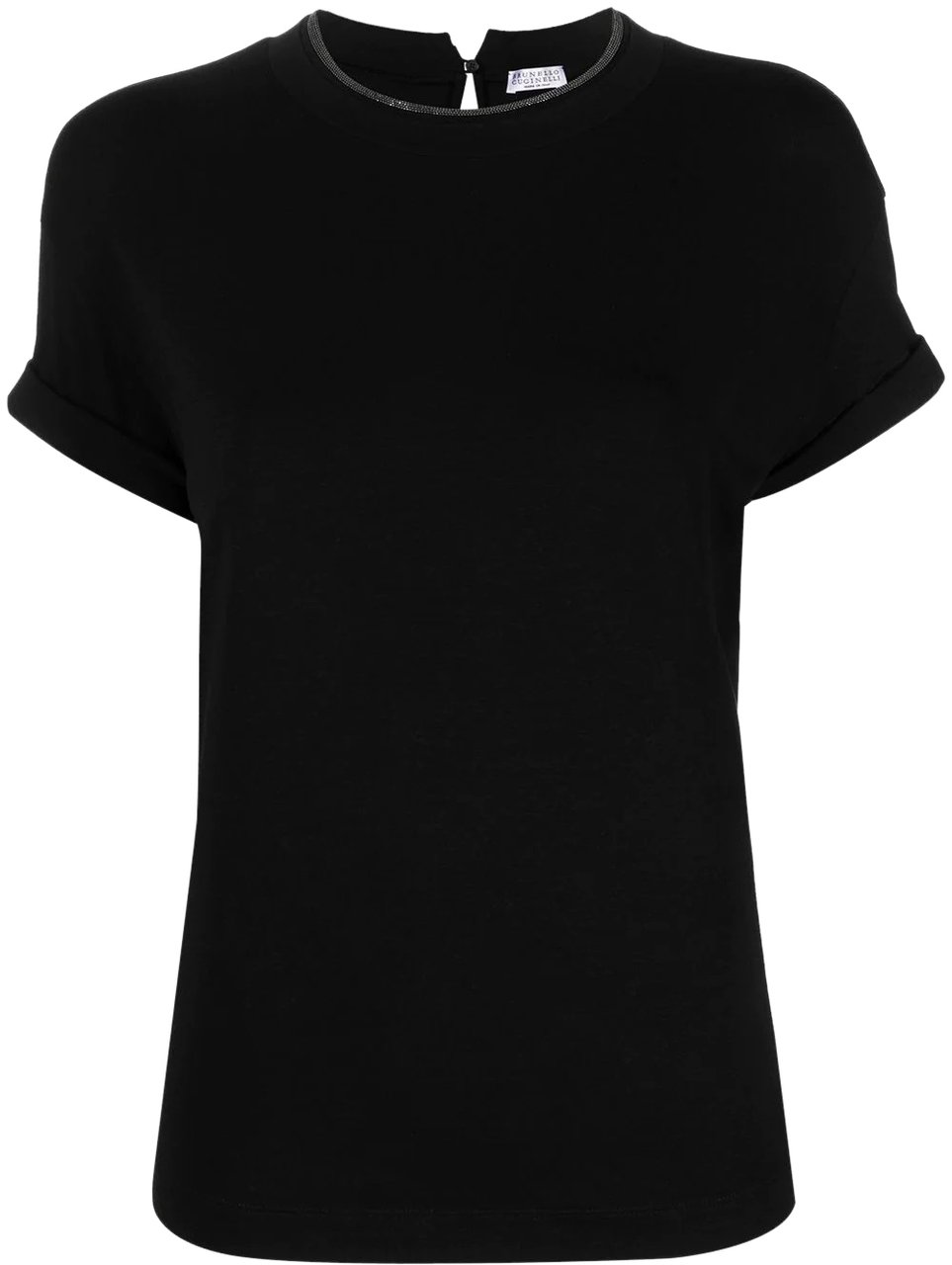 Brunello Cucinelli T-Shirts And Polos Black Zwart
