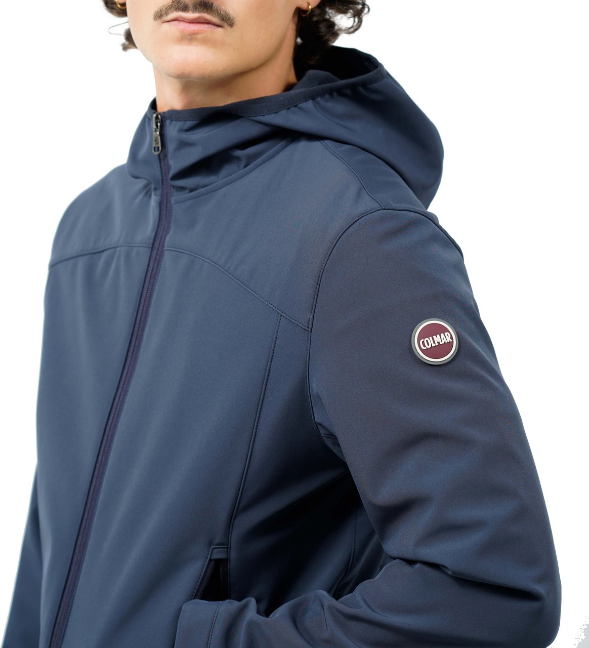 Colmar Originals Jas Met Capuchon Blauw