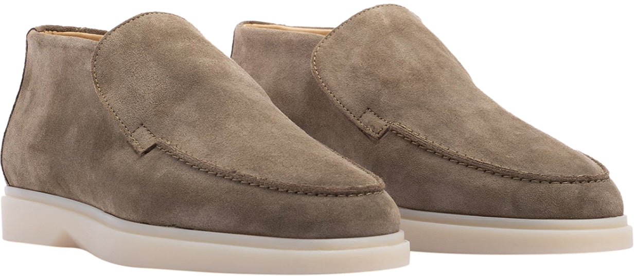 Mason Garments Mason Garments Amalfi Loafer Mid Sneakers Groen Fw24-16 Groen