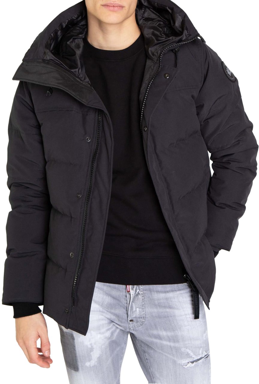 Canada Goose Heren Macmillan Parka Black Blauw Blauw