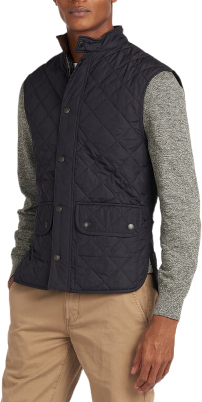 Barbour Gilet lowerdale matelassé sans manches navy MGI0245 NY71 Barbour Homme Divers