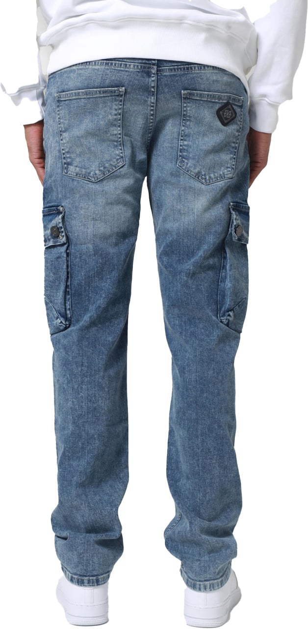 XPLCT Studios Cargo jeans sandwash Beige