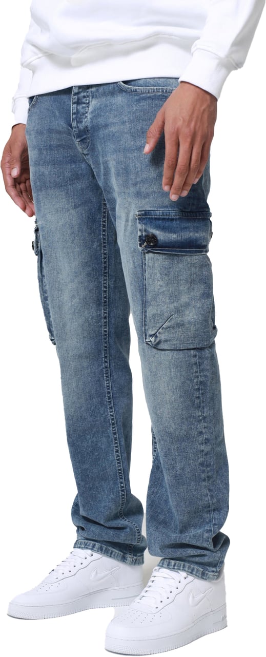 XPLCT Studios Cargo jeans sandwash Beige