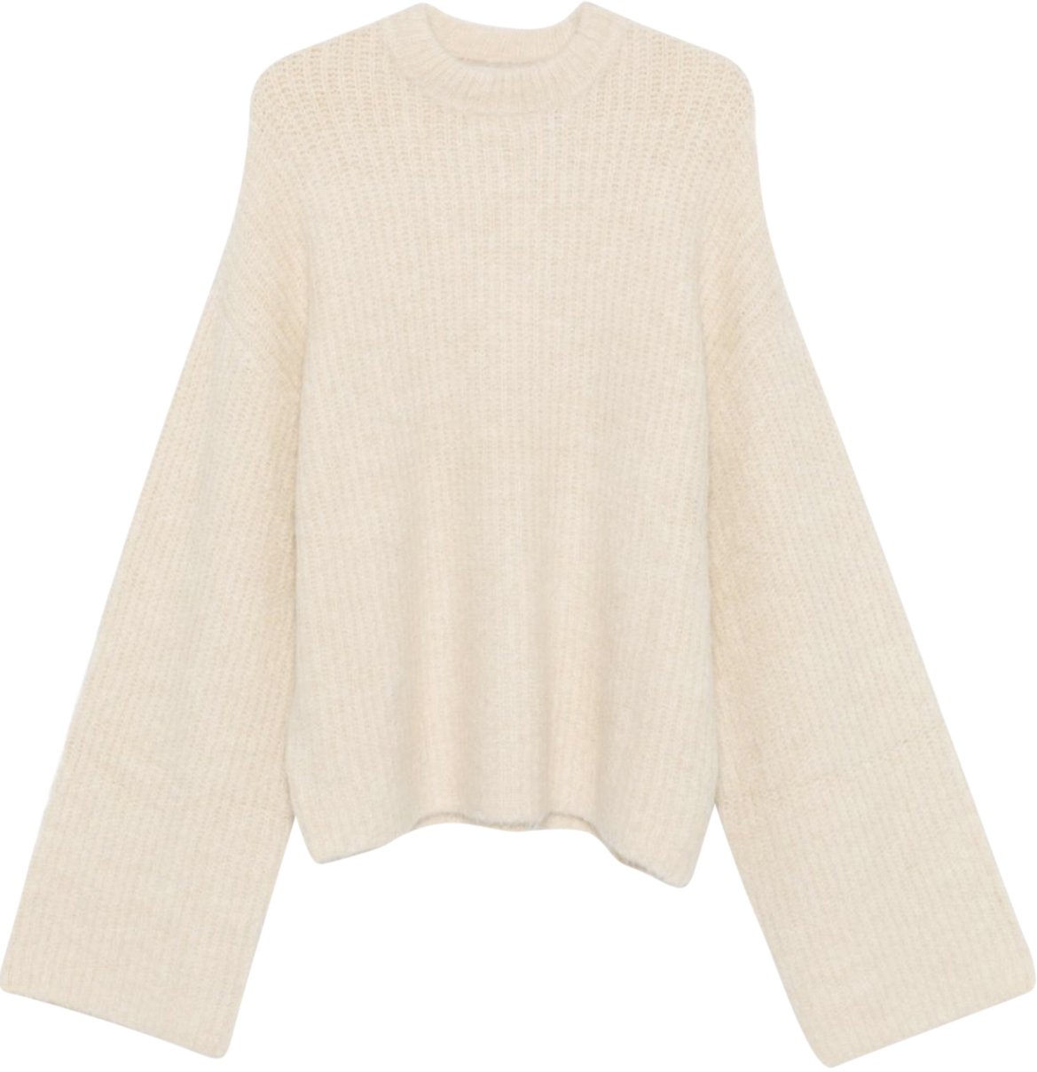 Entire Studios Heavy Knit Crew Vanilla Divers
