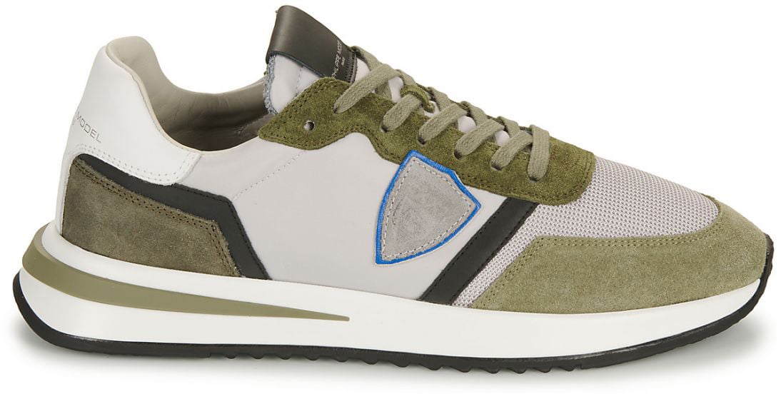 Philippe Model Sneakers grijs khaki Grijs