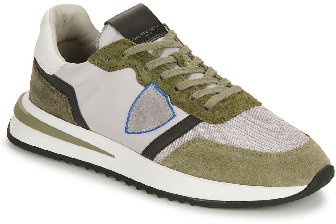 Philippe Model Sneakers grijs khaki Grijs