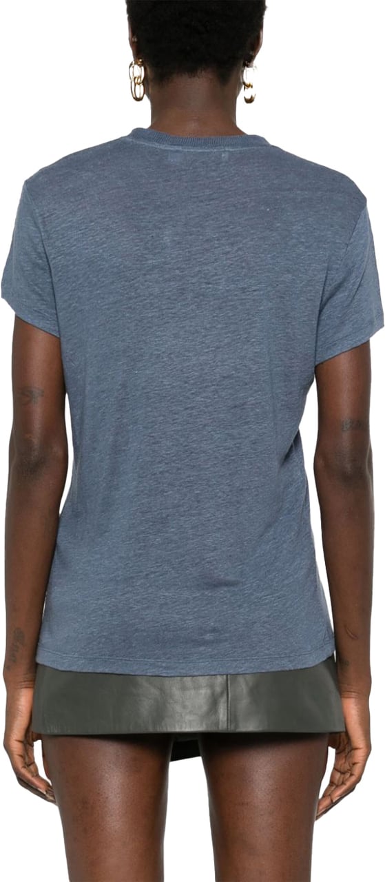 Iro t-shirt blue Blauw