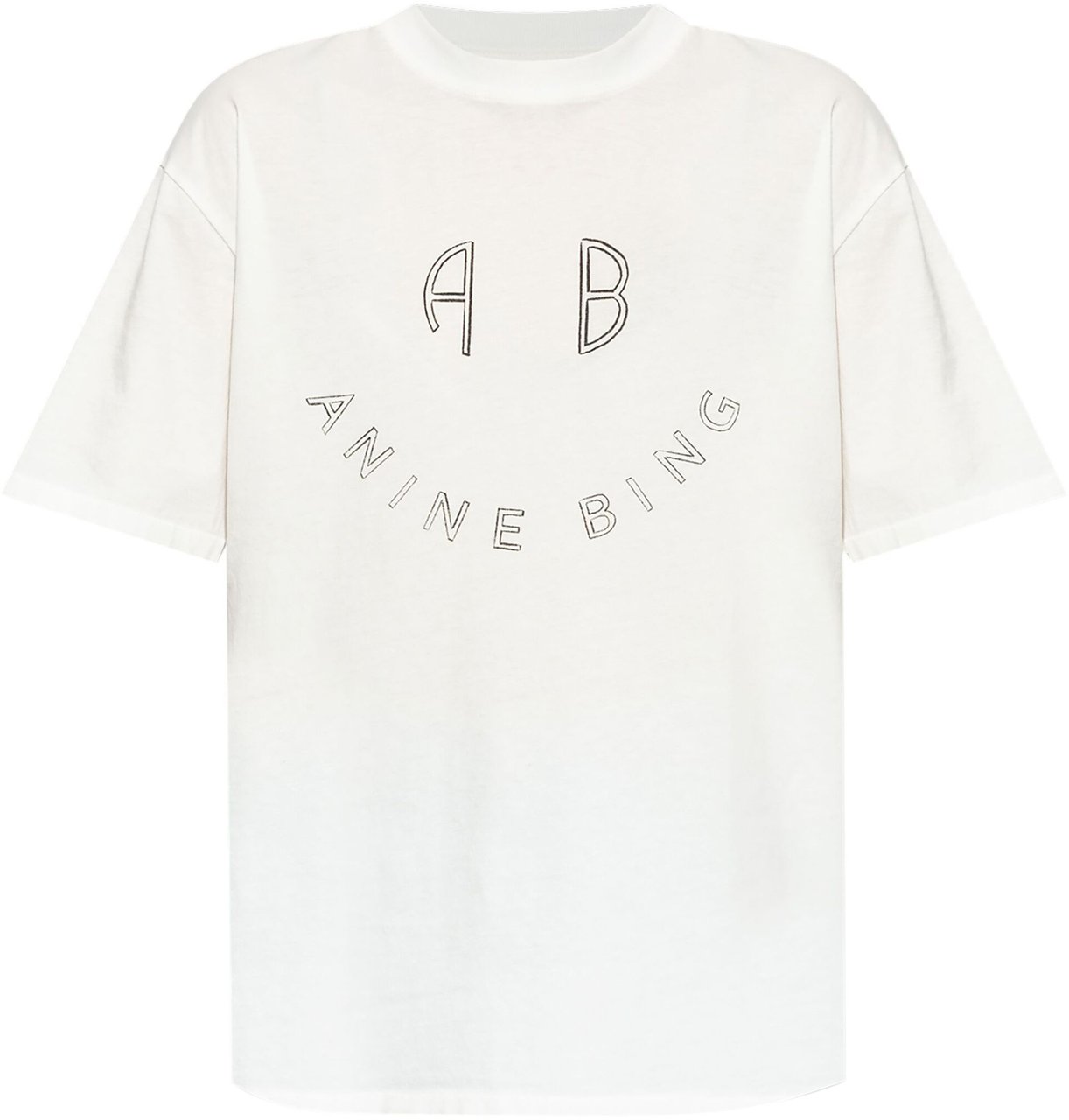 Anine Bing t-shirt wit Wit