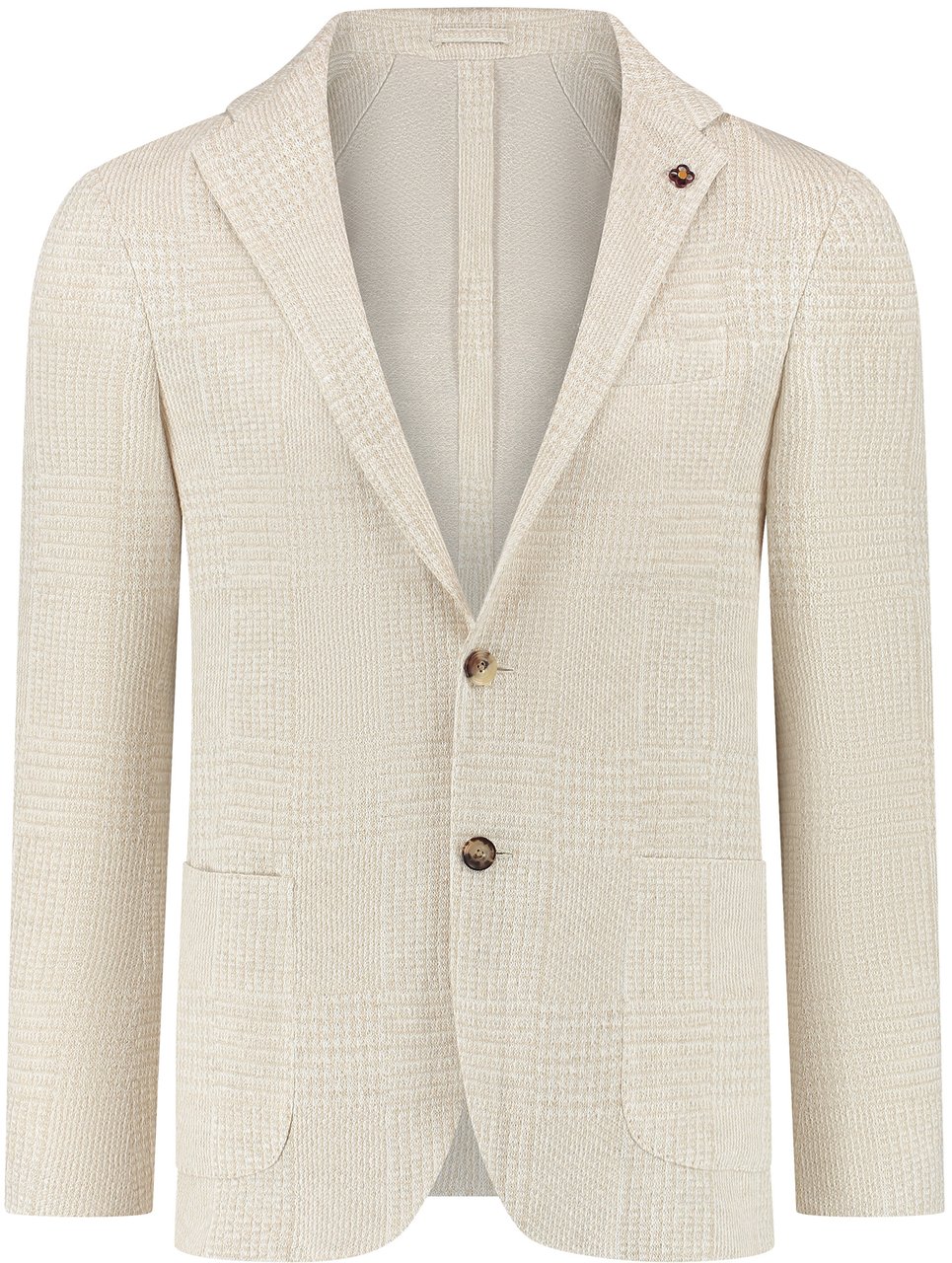 Lardini Man Jacket Liknit Beige