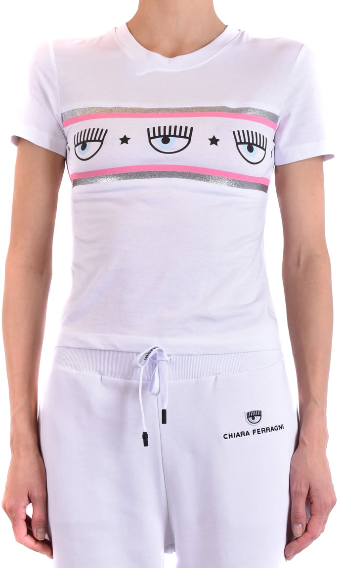 Chiara Ferragni T-shirts White Wit