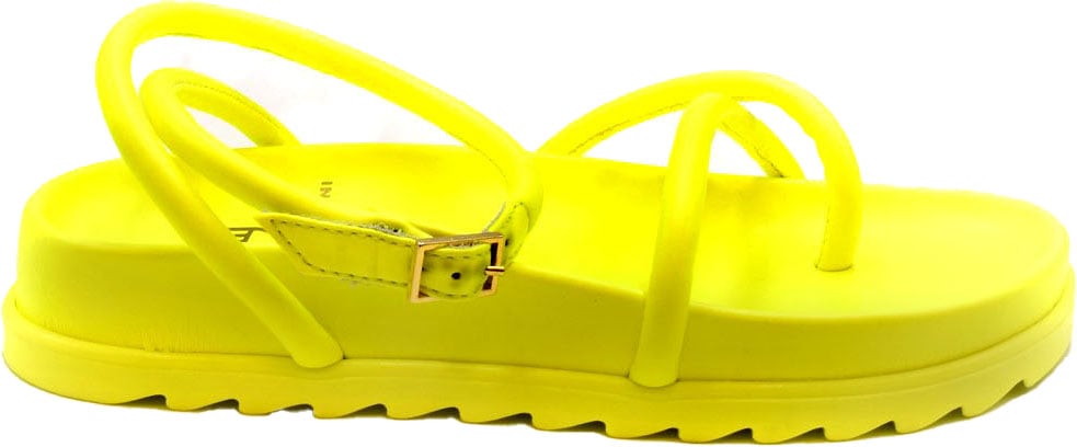 Chiara Ferragni Sandals Yellow Geel