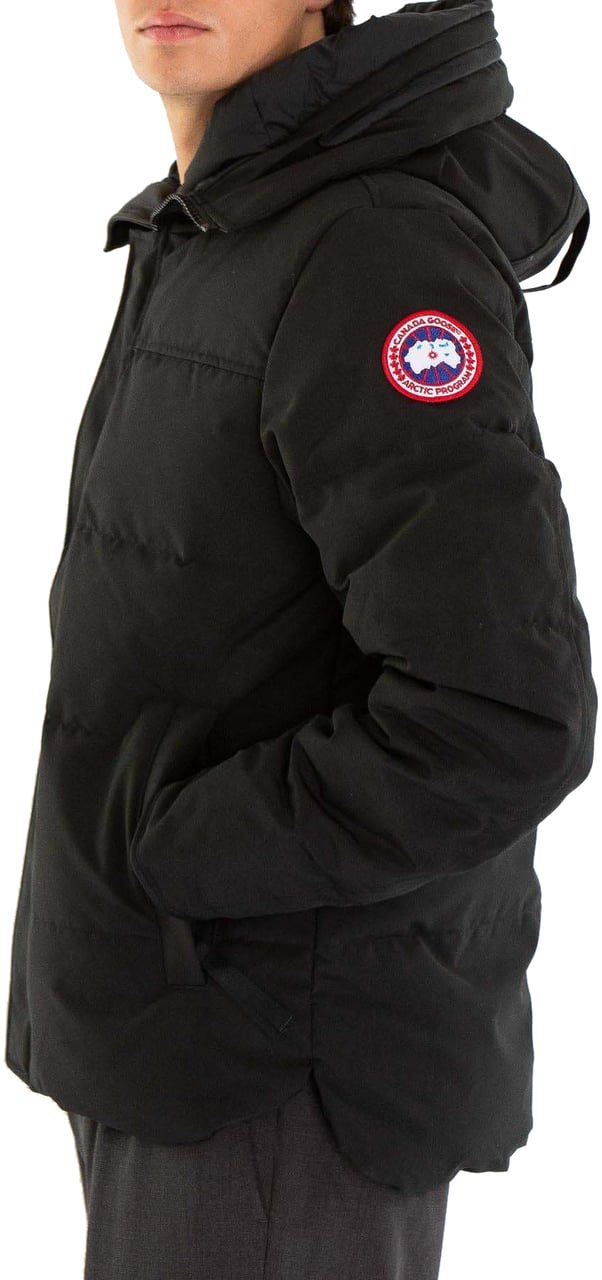 Canada Goose Canada Goose Gewatteerde Jas Zwart MacMillan Zwart