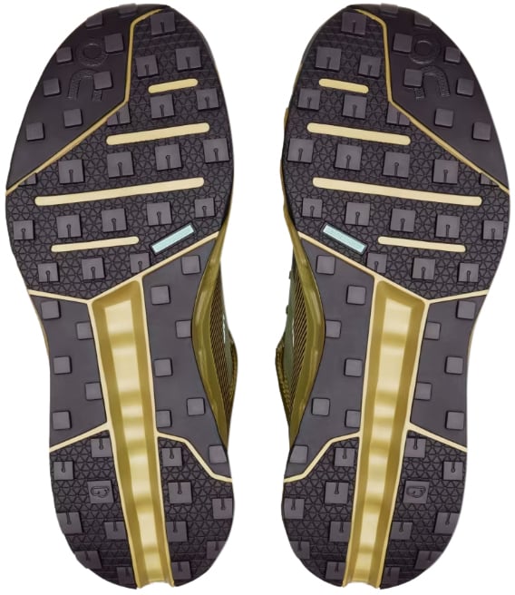 On Running Flat Shoes Safari Olive Groen