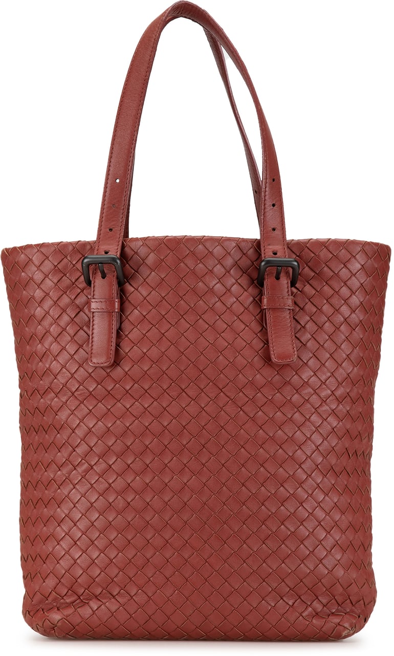 Bottega Veneta Intrecciato Tote Rood