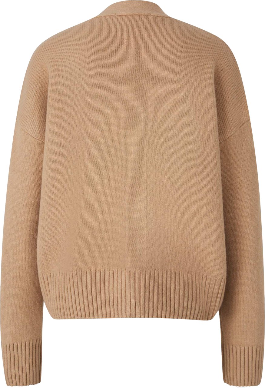 AMI Paris Logo Knit Cardigan Divers