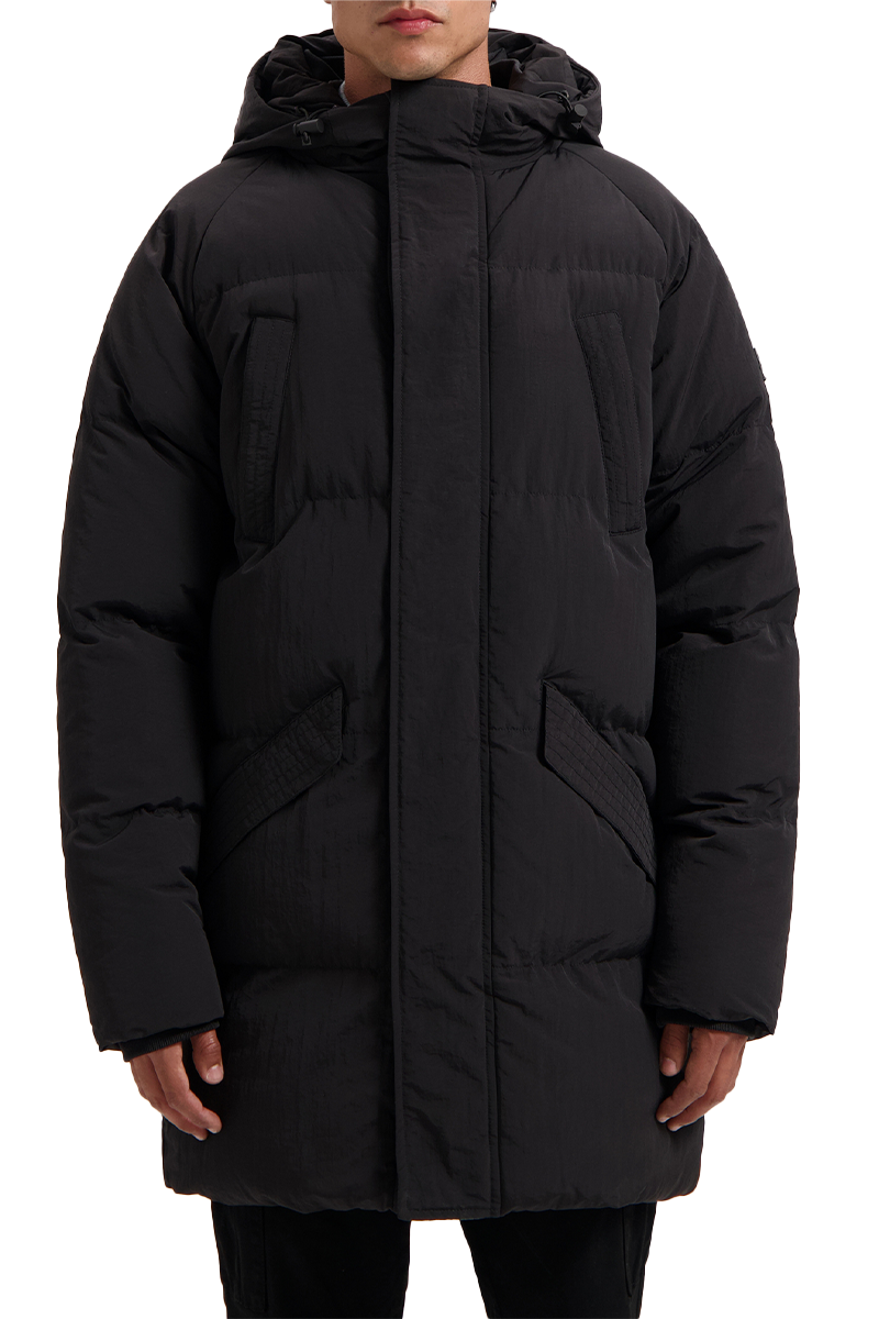 Pure Path Pure Path Activewear Parka Zwart