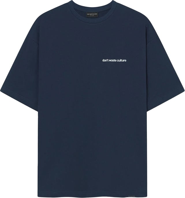 Don't Waste Culture Cleo t-shirt Blauw