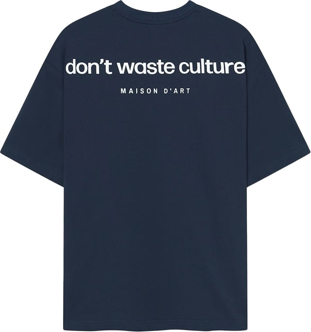 Don't Waste Culture Cleo t-shirt Blauw