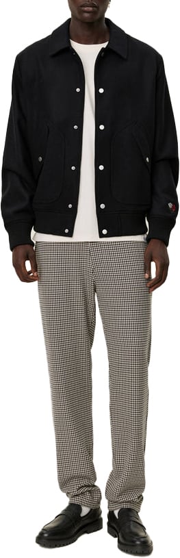 Les Deux Rhett Varsity Jacket Zwart