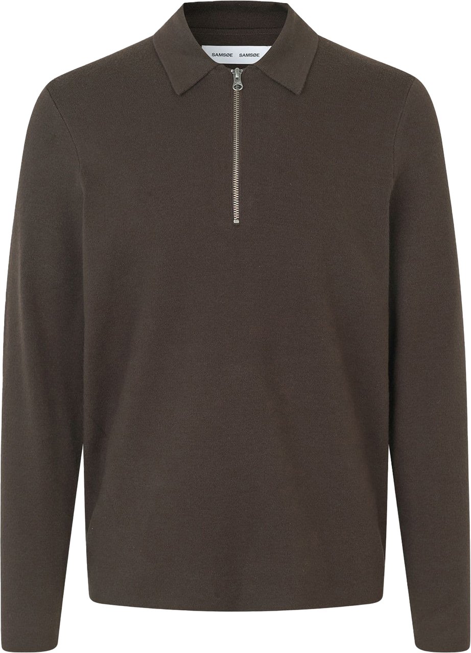 Samsøe Samsøe Guna Half Zip Bruin