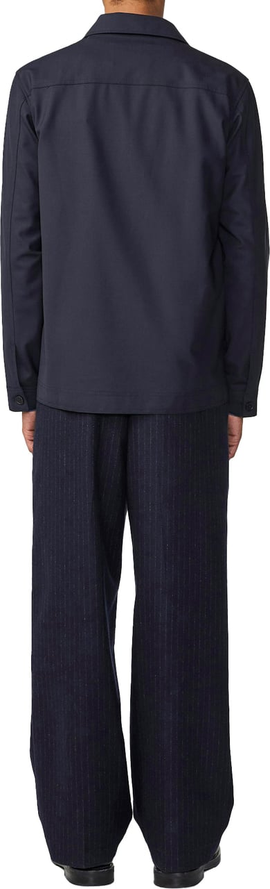 NN07 Olav overshirt Blauw