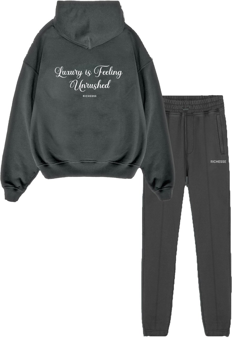 Richesse Unrushed Grijs Tracksuit Grijs