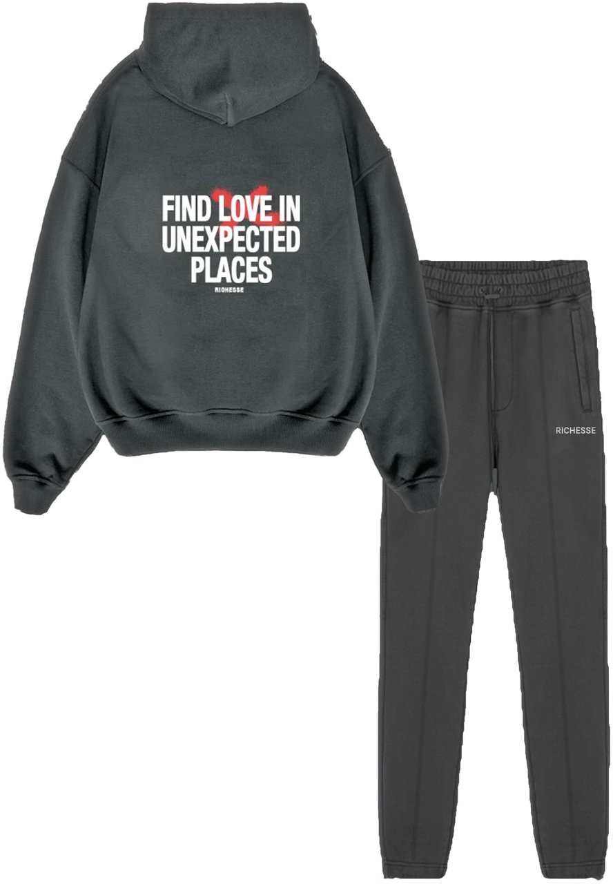 Richesse Unexpected Grijs Tracksuit Grijs
