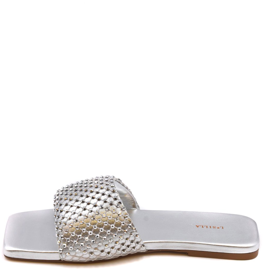 Le Silla Sandals Silver Zilver