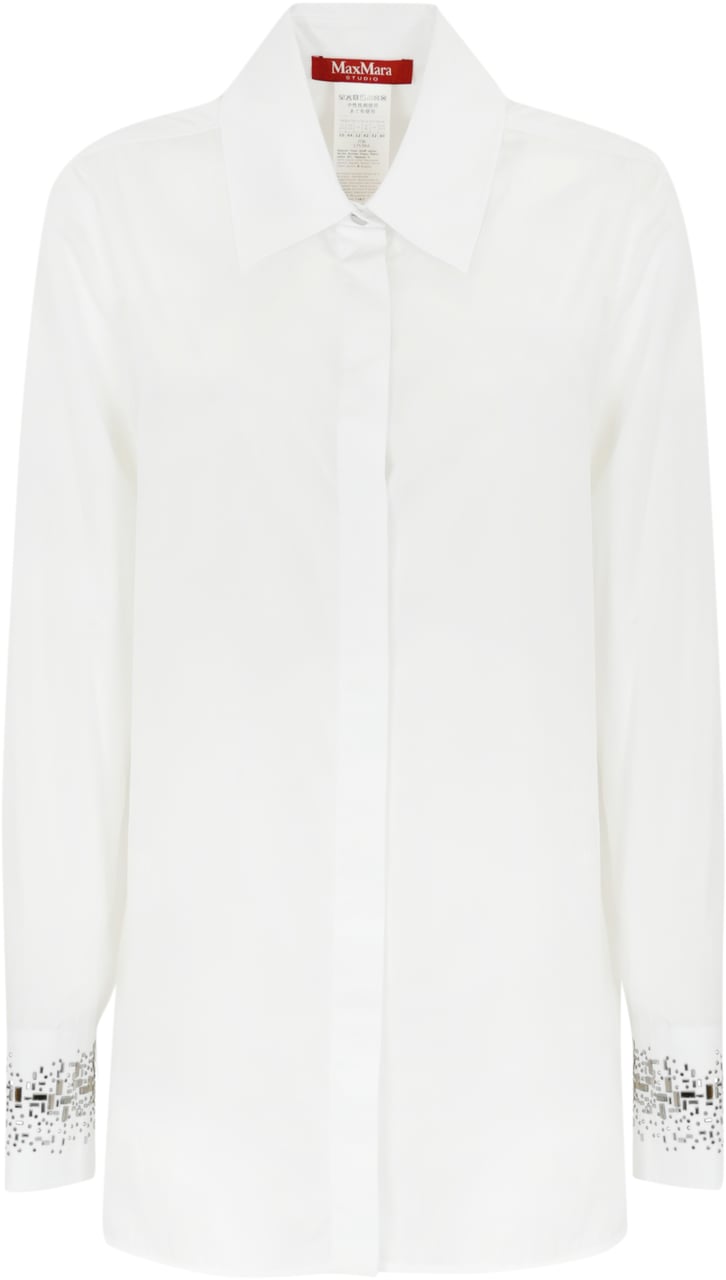 Max Mara Shirts White Wit