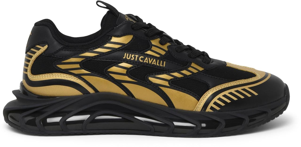 Just Cavalli Sneakers Black Zwart