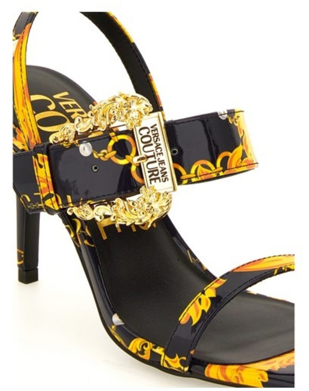 Versace Jeans Couture Sandals Black Zwart