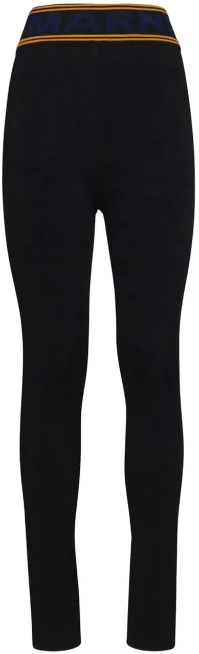 Marni Marni Black viscose leggins Zwart