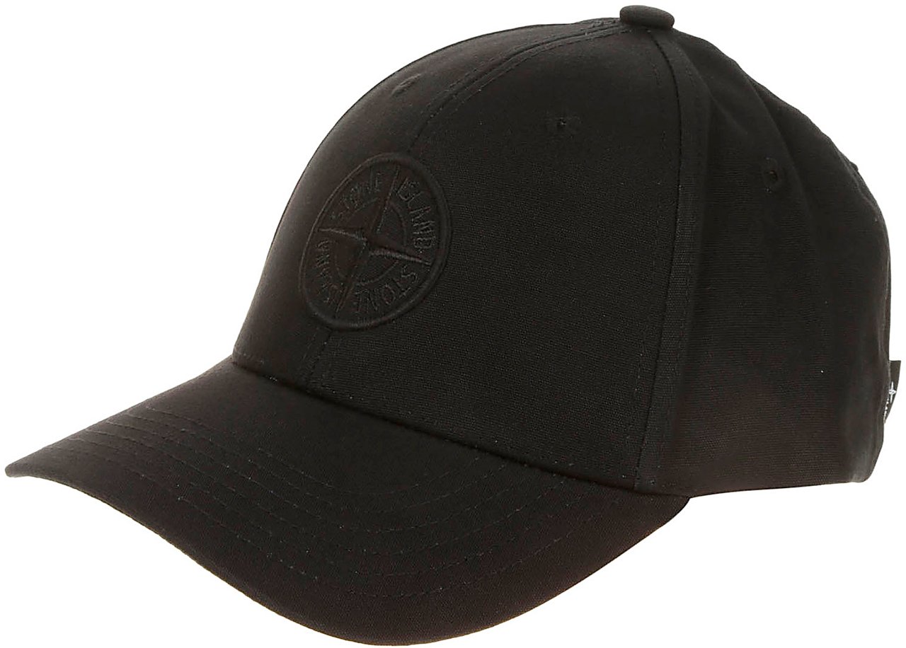 Stone Island Heren Cap Zwart Zwart