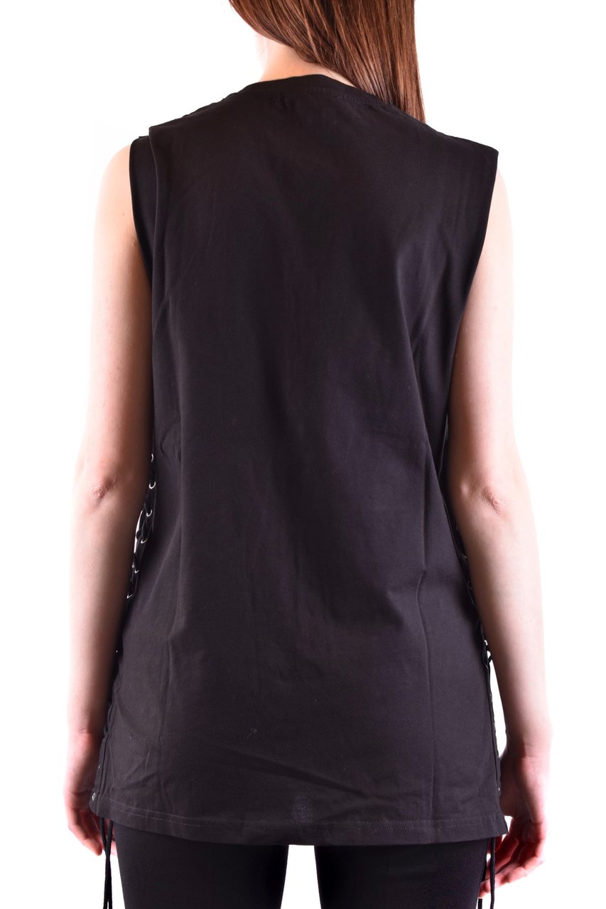 Alexander McQueen Tshirt Short Sleeves Black Zwart