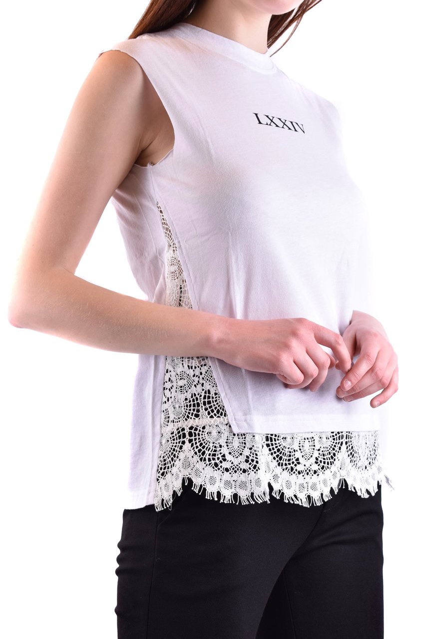 Alexander McQueen Tshirt Short Sleeves White Wit