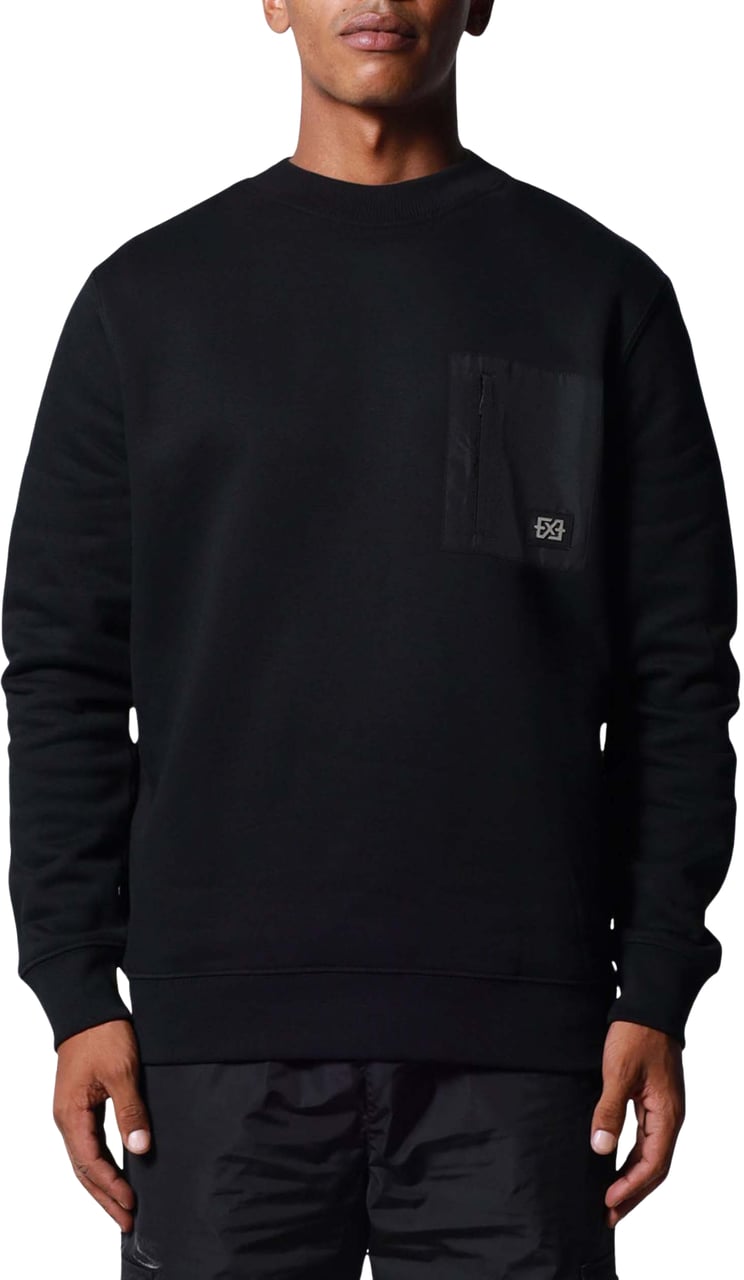 XPLCT Studios Swat Crewneck | Black Zwart