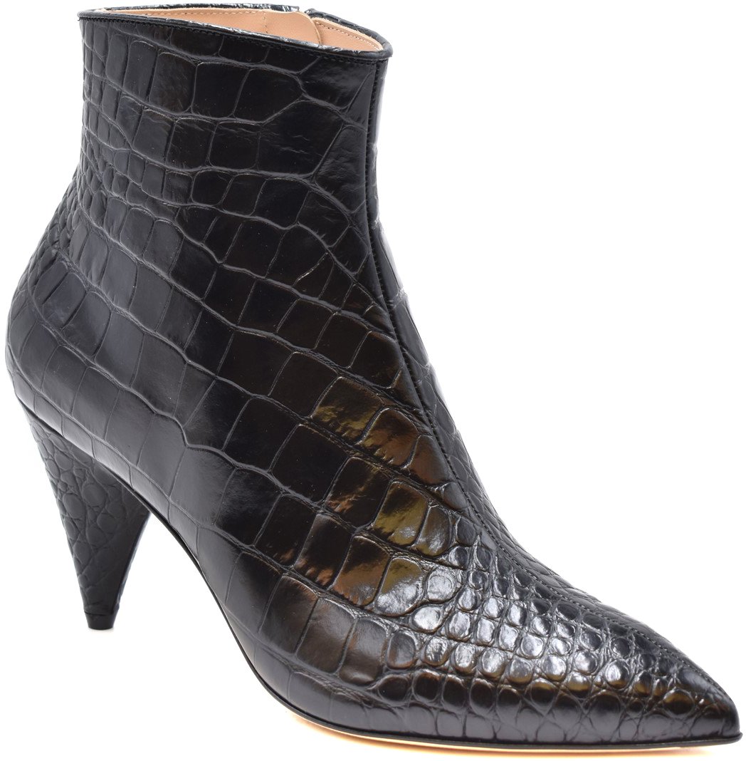Polly Plume Booties Black Zwart