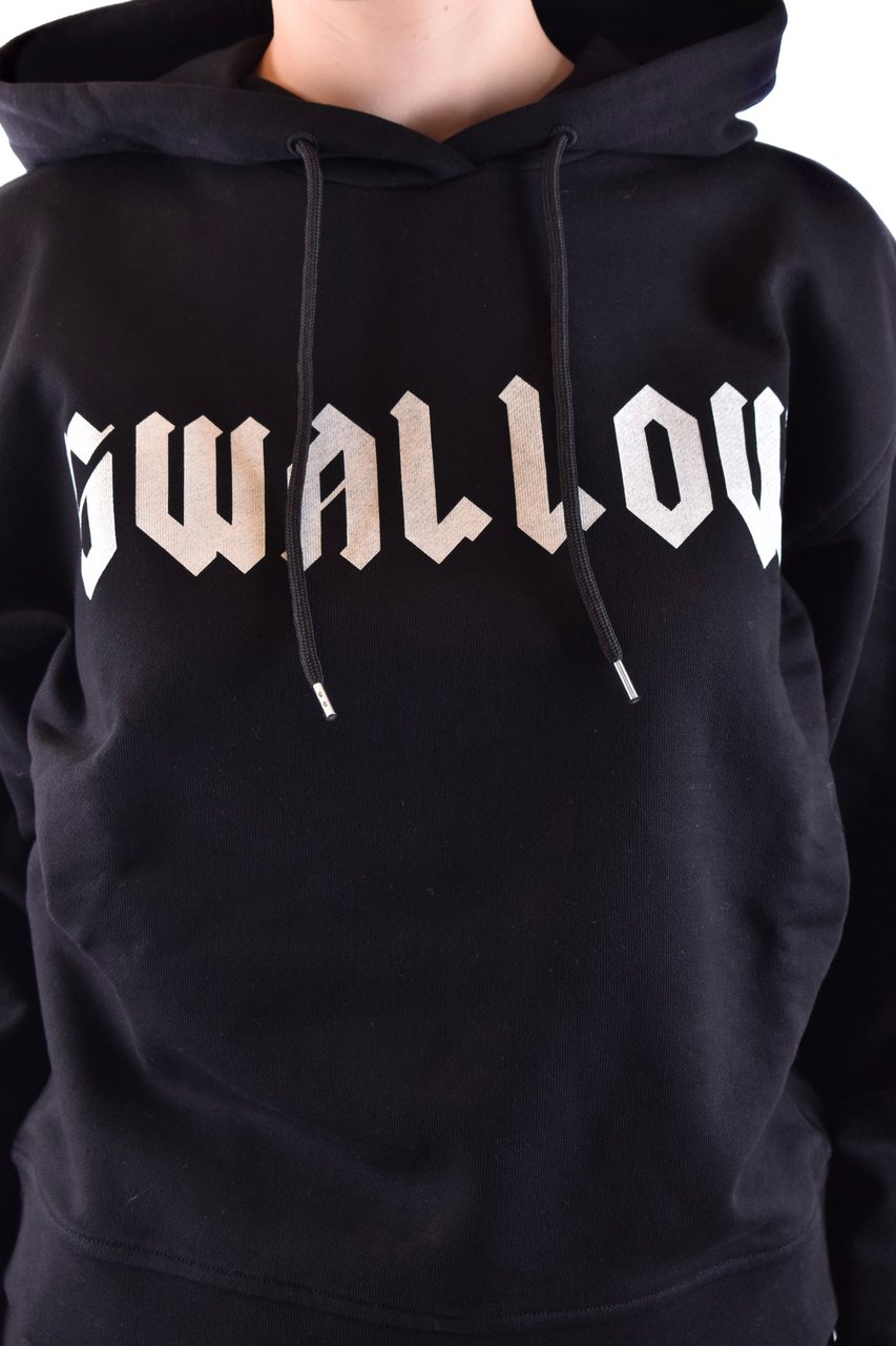 Alexander McQueen Sweatshirts Black Zwart