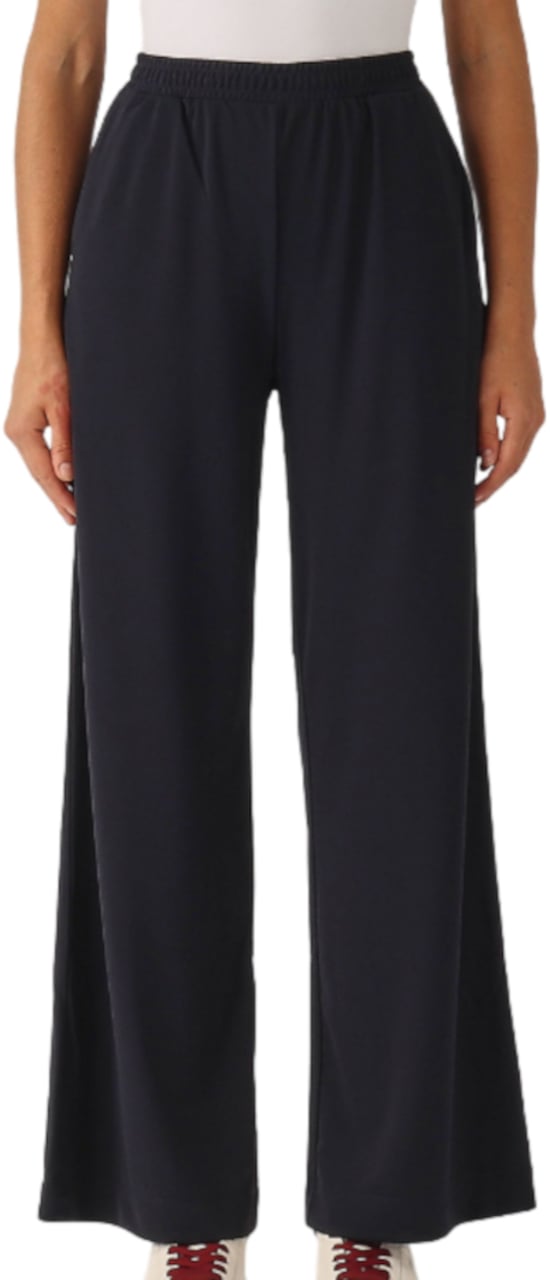 Max Mara Trousers Blue Blauw