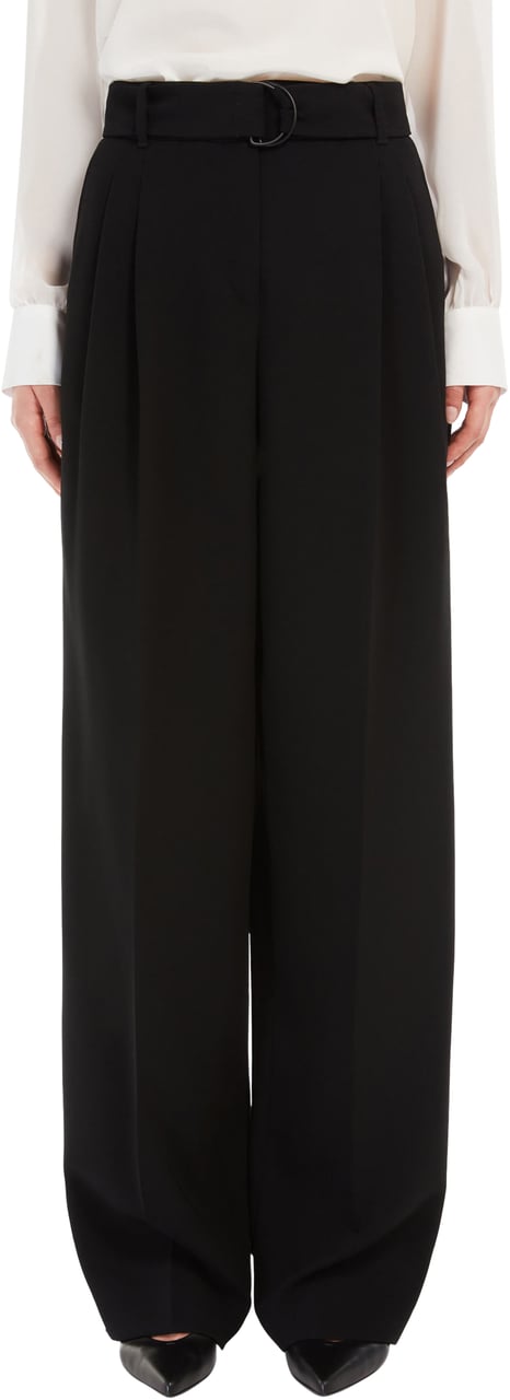 Max Mara Trousers Black Zwart