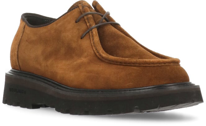 Woolrich Flat Shoes Brown Bruin