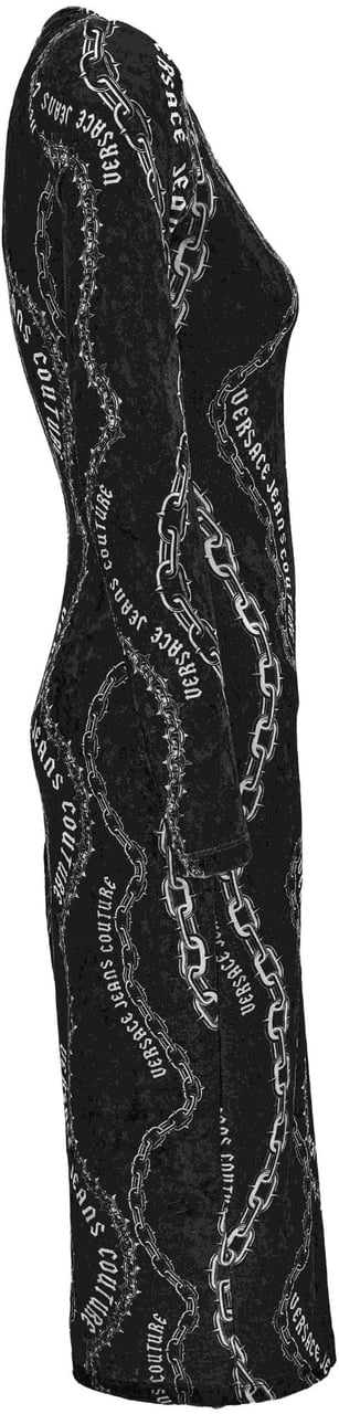 Versace Jeans Couture Dresses Black Zwart
