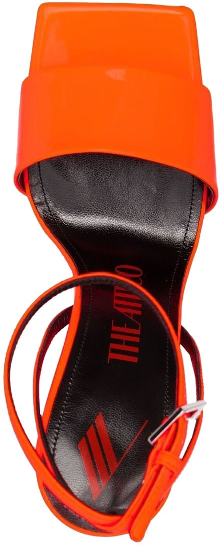 The Attico Sandals Orange Oranje