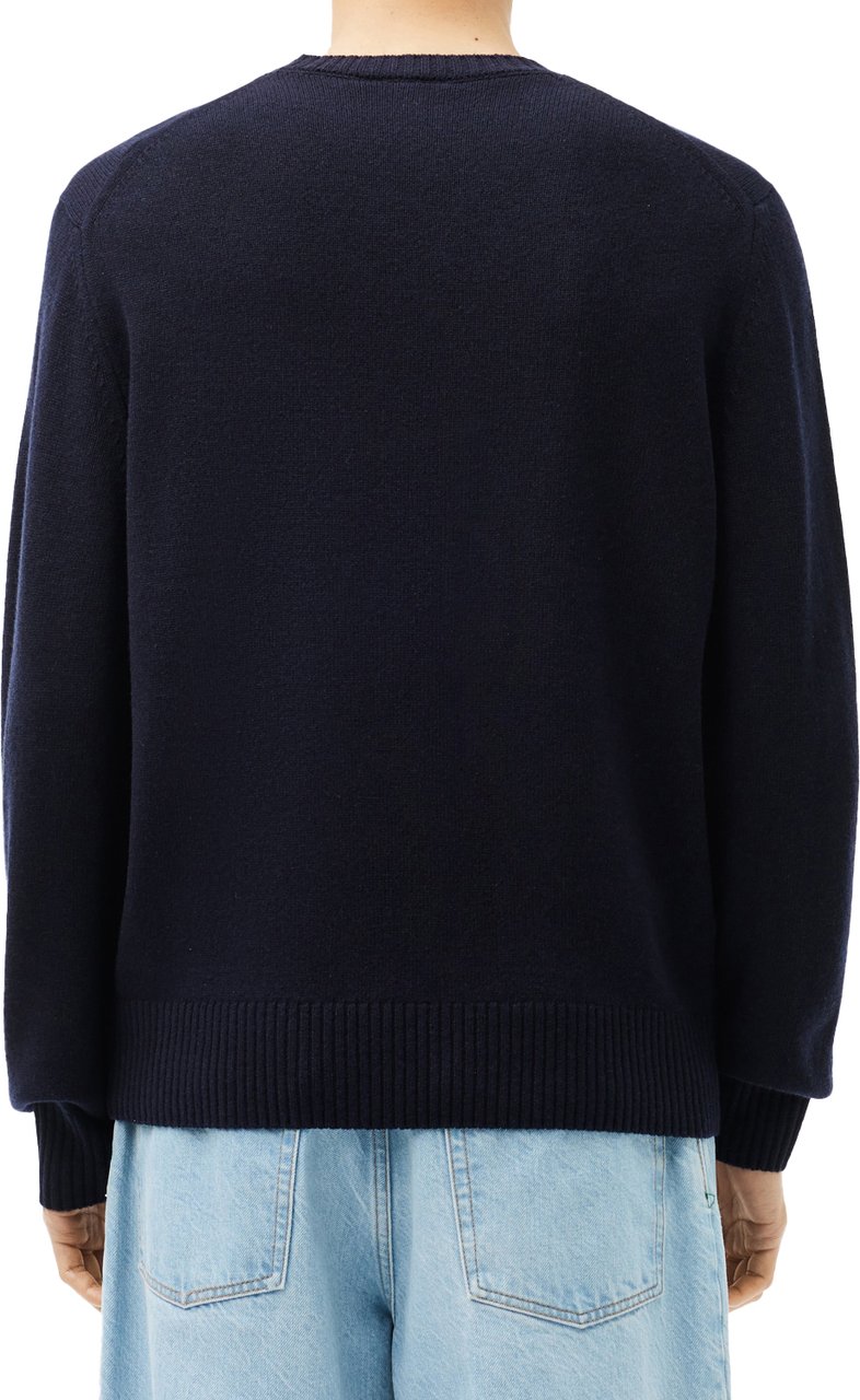 Lacoste knitwear blue Blauw