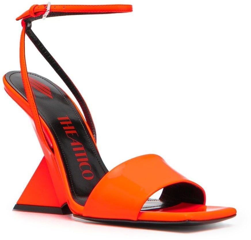 The Attico Sandals Orange Oranje