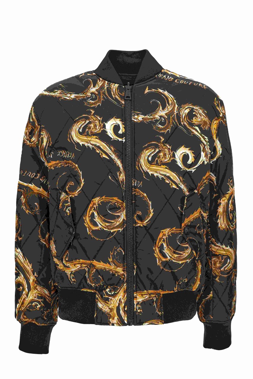 Versace Jeans Couture Coats Black Zwart